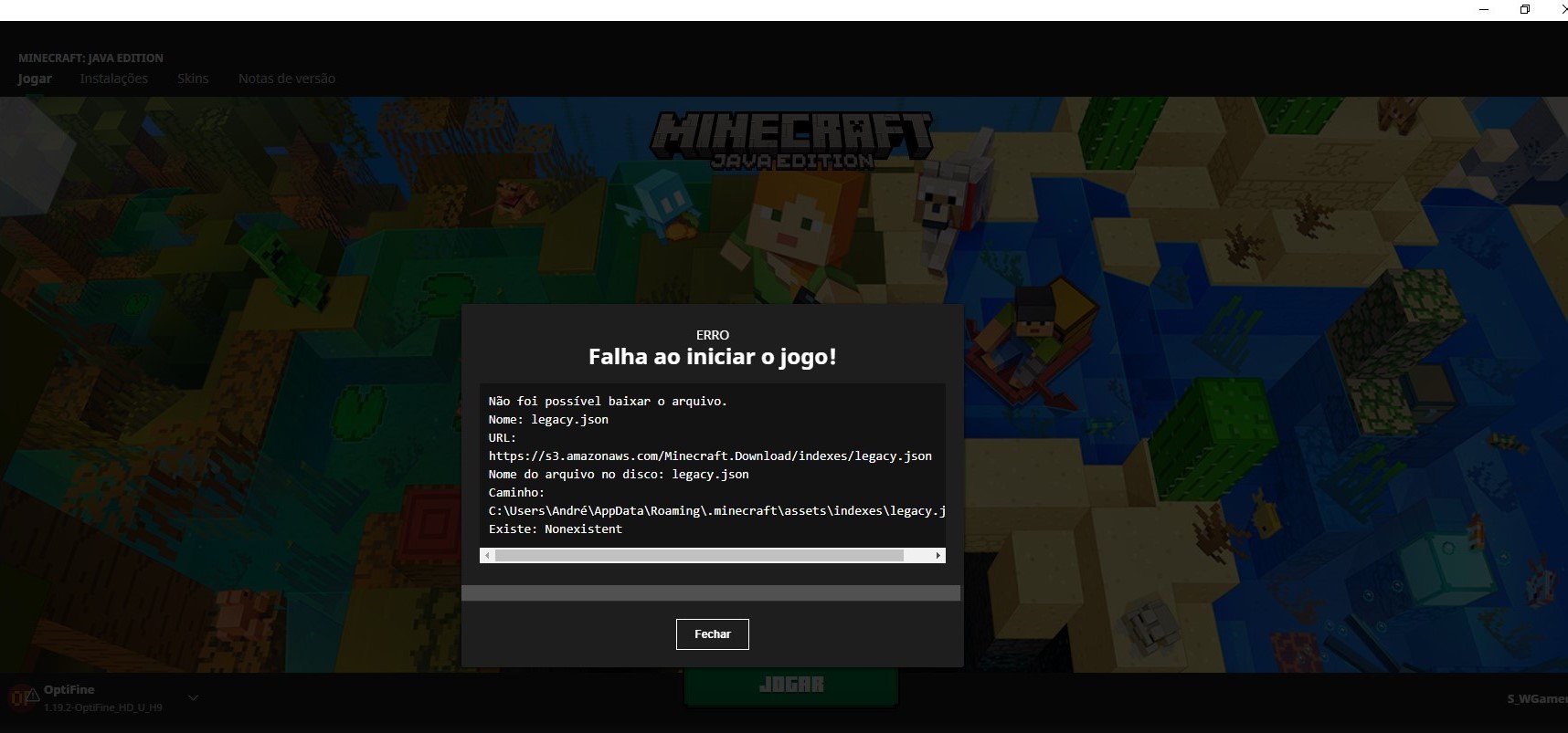 Meu Minecraft aparece como comprar quando tento jogar - Microsoft  Community