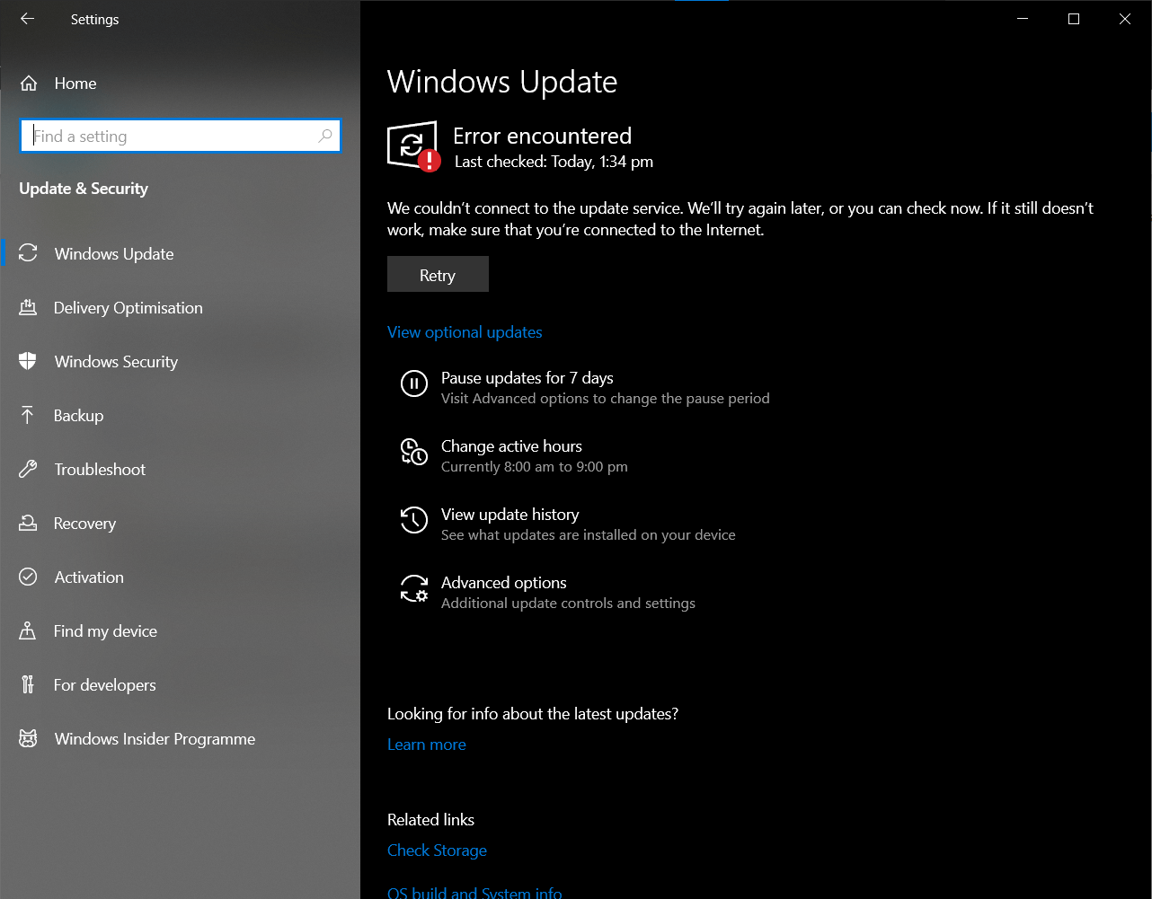 Why can't I update Windows? - Microsoft Community