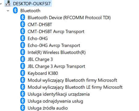 Windows 10 Bluetooth keeps disappearing and flashing in device