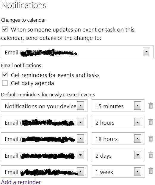 July 2015 Calendar not sending email notifications
