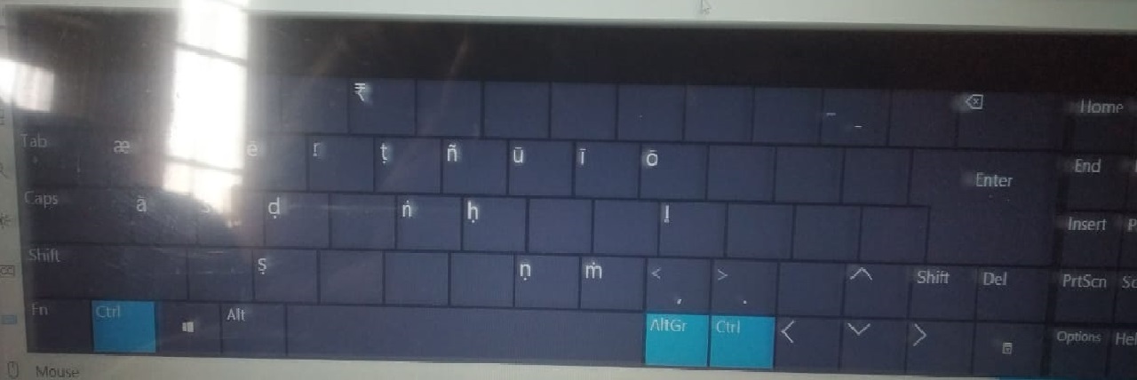 laptop keyboard alphabets not working