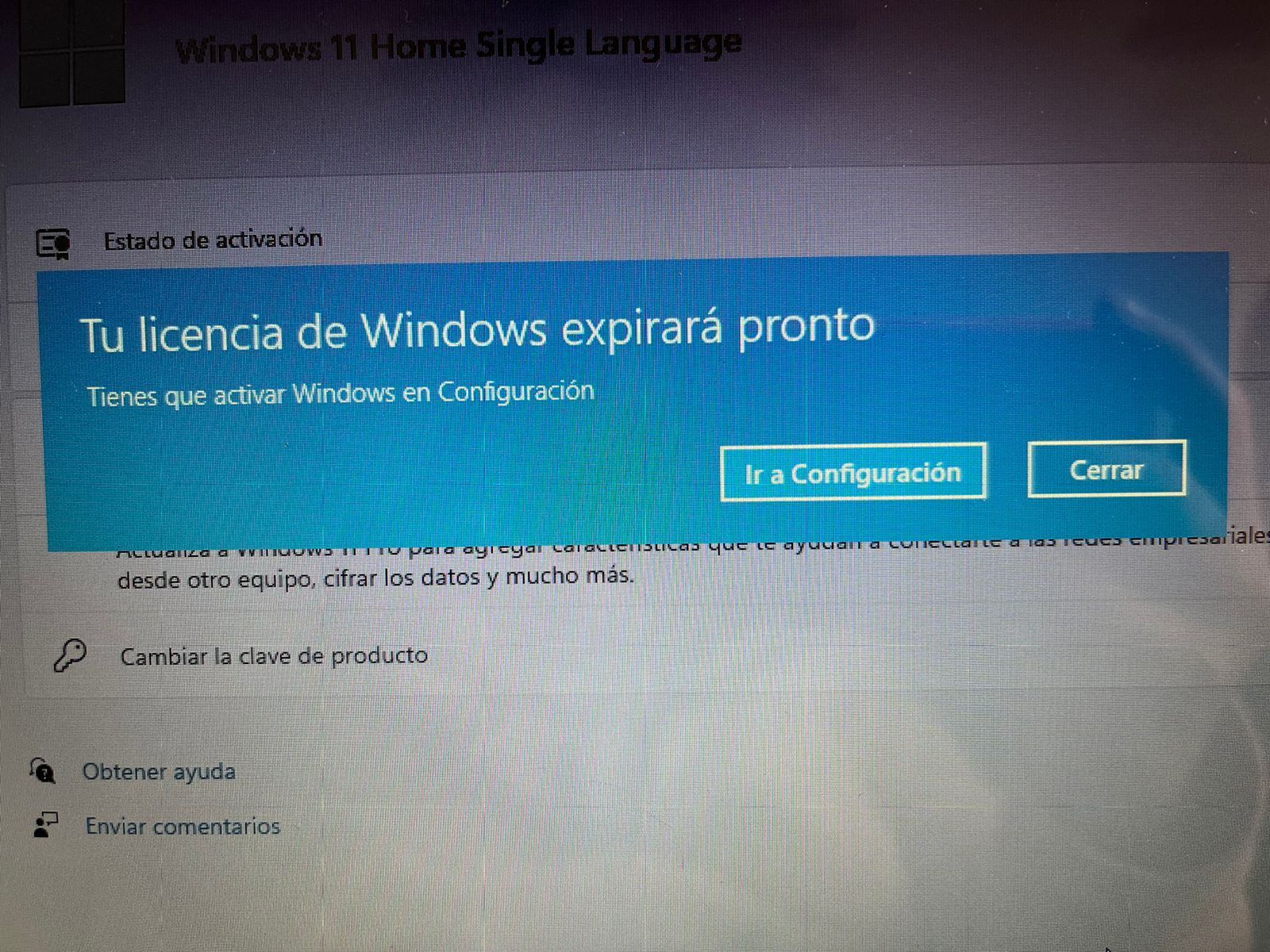 Licencia De Windows 11 Expira Pronto Microsoft Community 8186