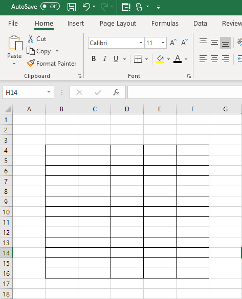 Underline Multiple cells in excel on a pc - Microsoft Community