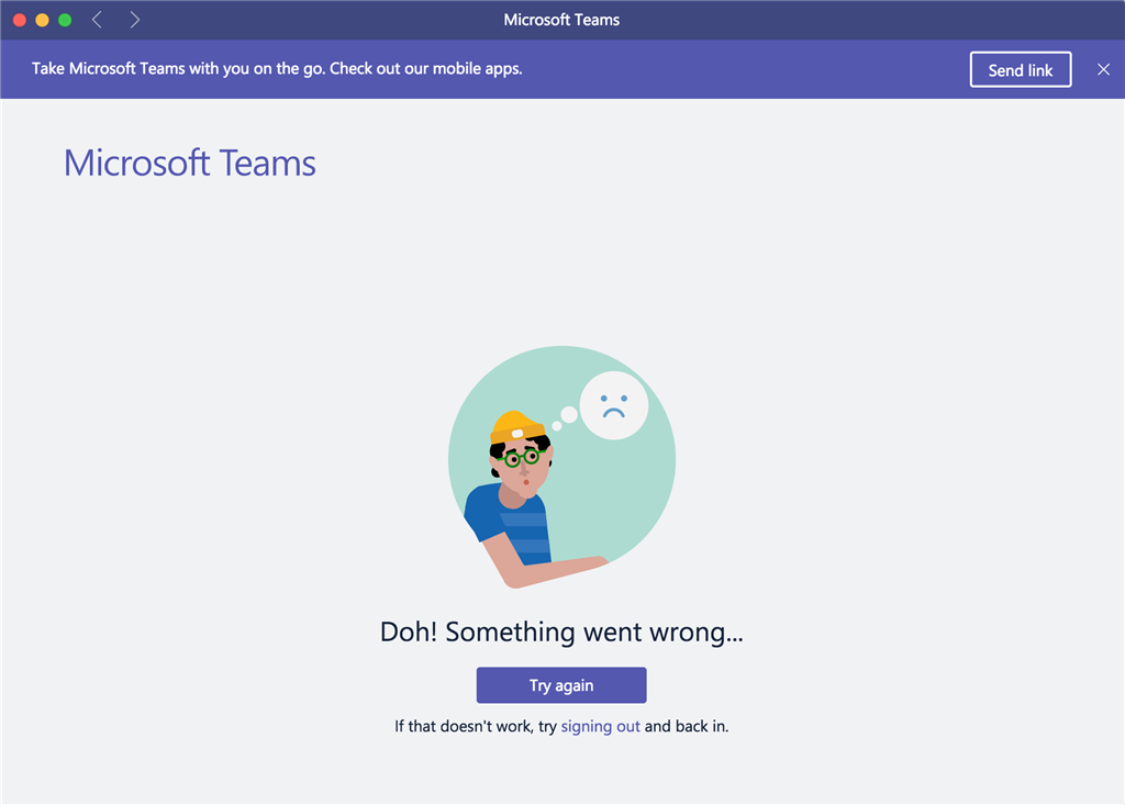 Microsoft Teams desktop app not working on Macbook Pro ...