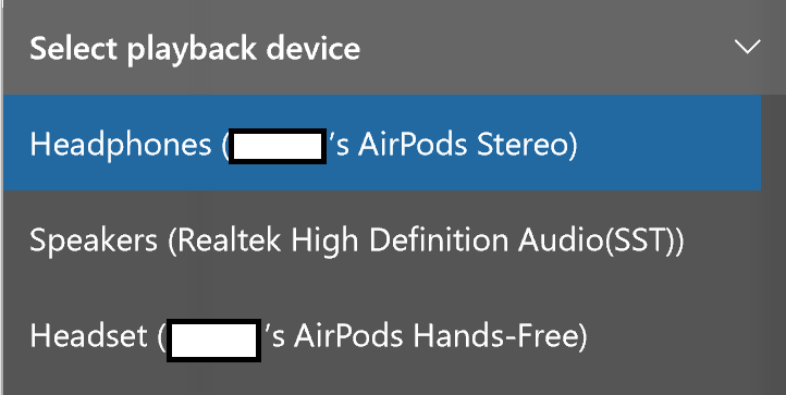 airpods to windows 10