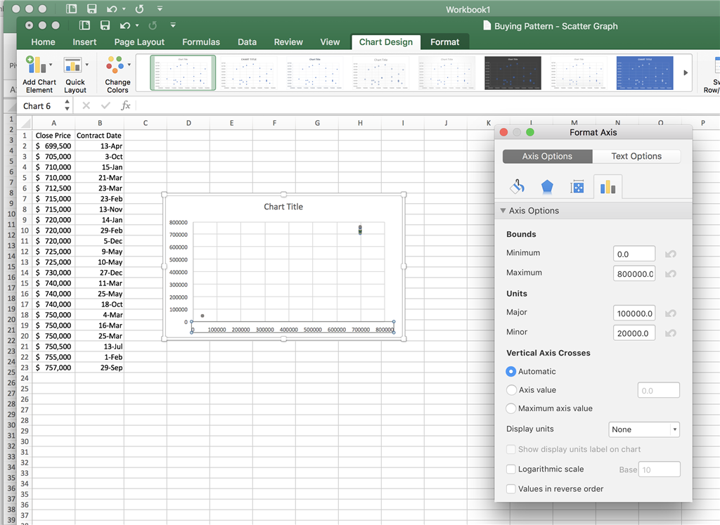 Formatting Axis In Excel - Printable Templates Free