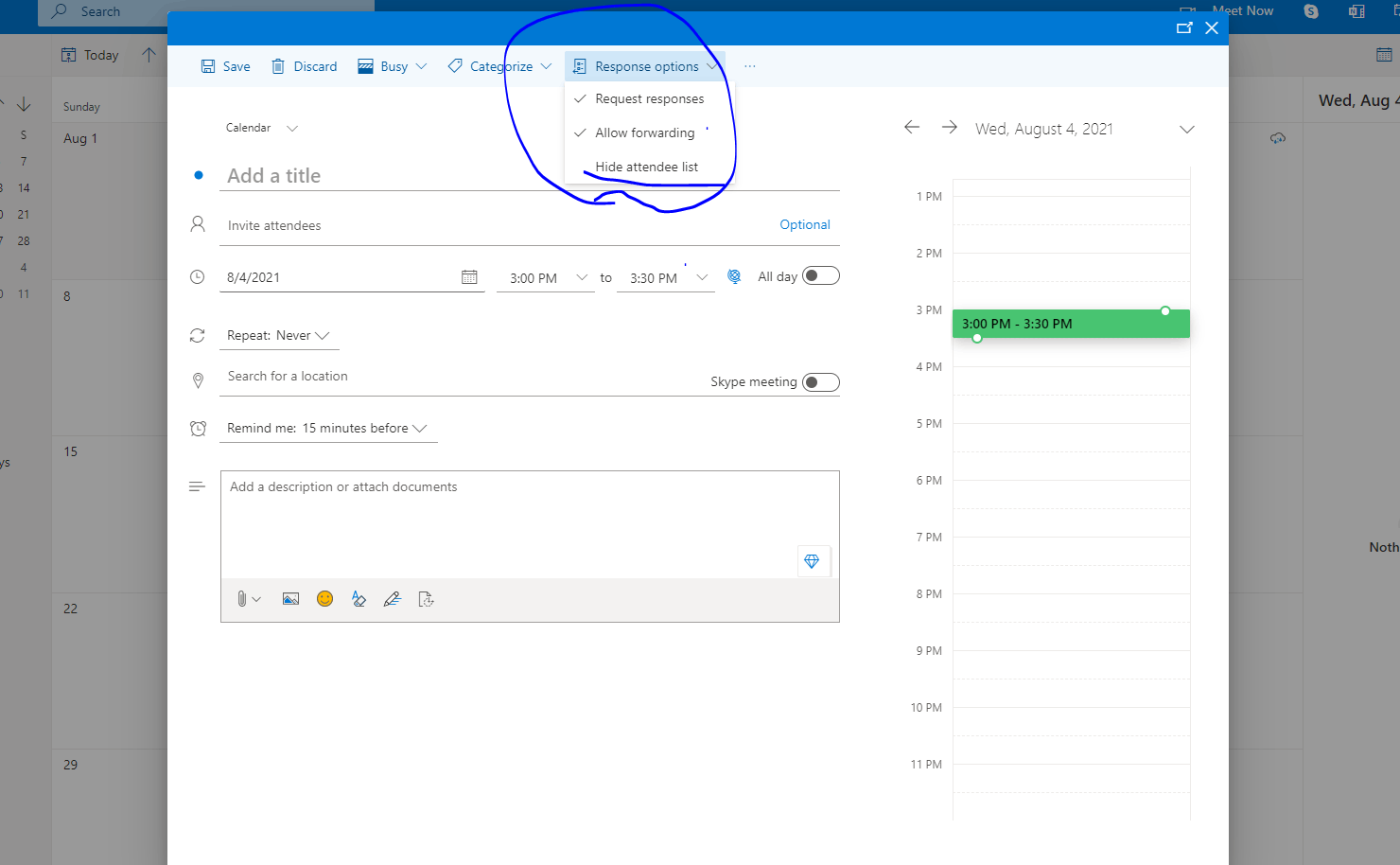 Outlook Calendar Invite Resources Microsoft Community