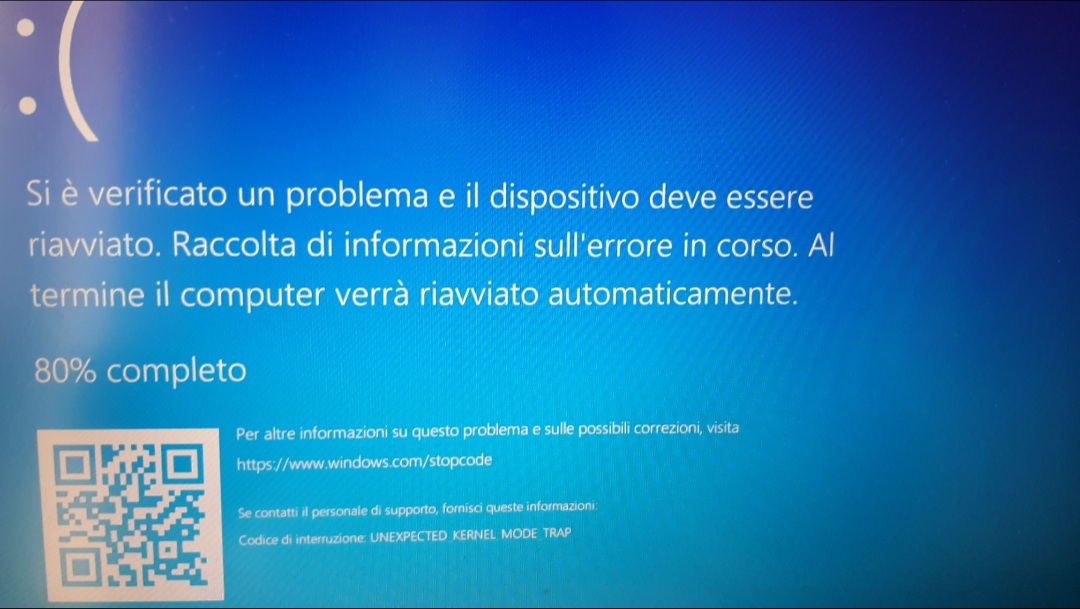 Crash di Windows e schermata blu della morte - Microsoft Community
