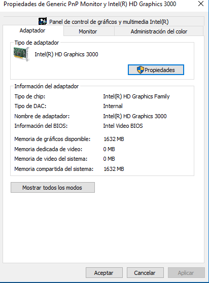 Intel hd graphics 3000 memoria dedicada de video new arrivals