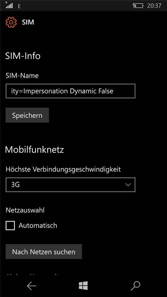 3G Modul Lumia 650 defekt?