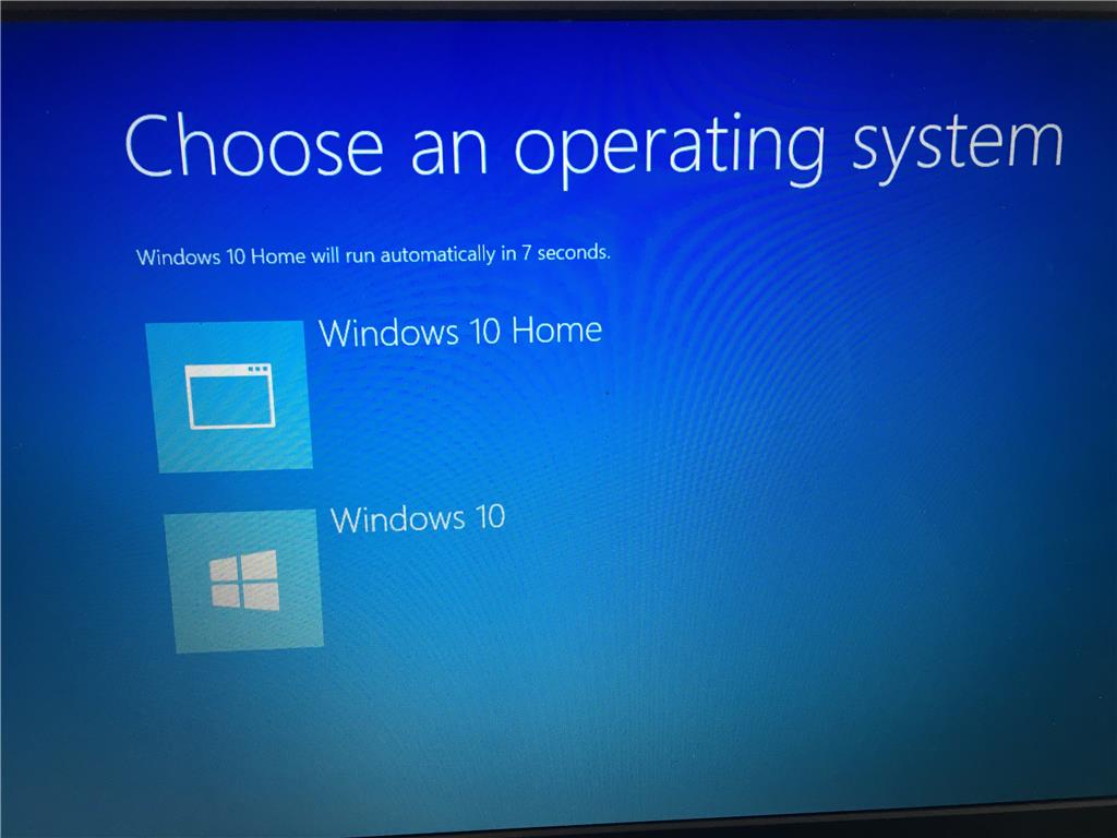 After “Choose an Operating System” goes Black Screen (Windows 10 ...