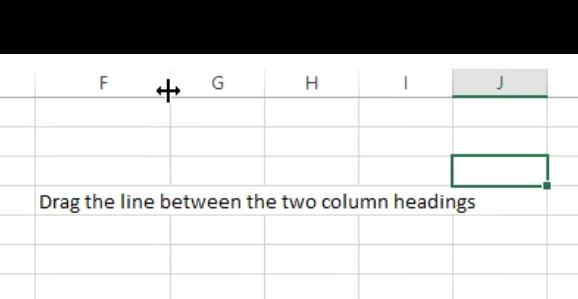 Excel 2016 - how to adjust column widths? - Microsoft Community