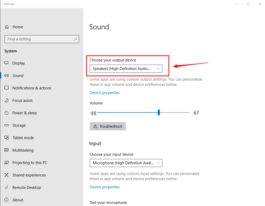 Changing sound from digital to analog after a reset - Microsoft Community