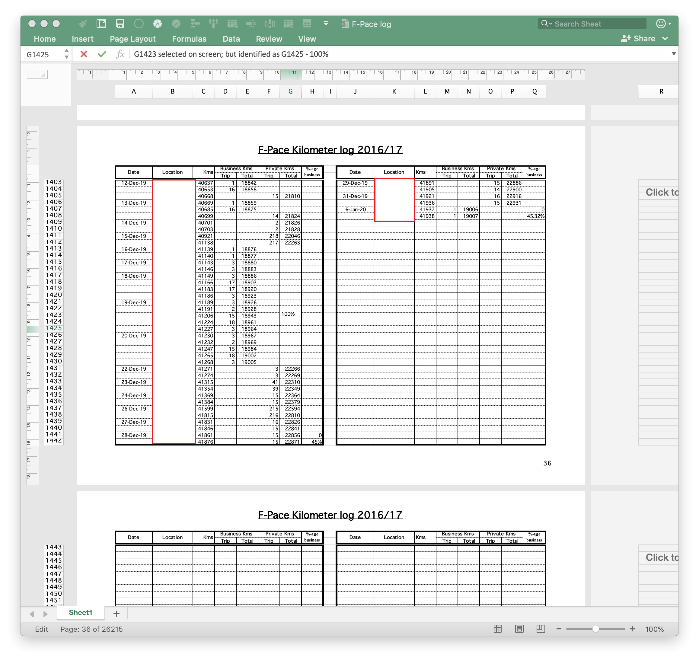 Excel Cursor Identifying Incorrect Cell In Spreadsheet Microsoft Community