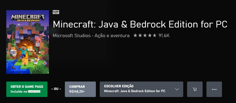 Minecraft: Java and Bedrock Edition - PC - Compre na Nuuvem