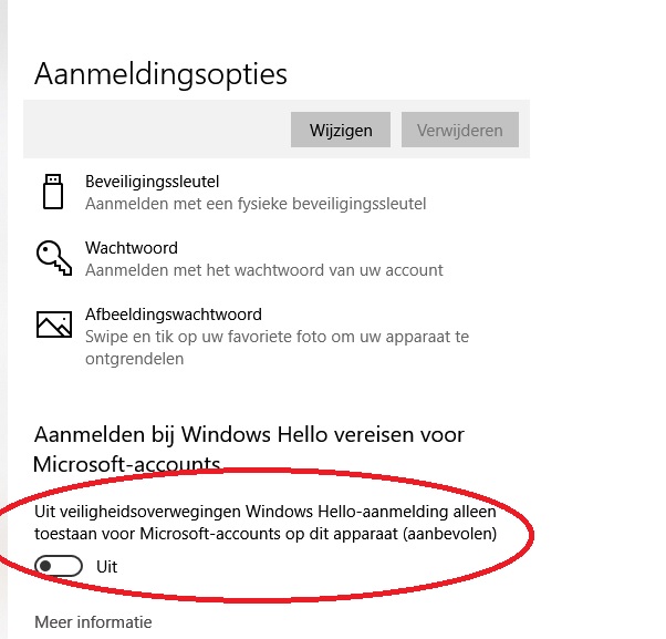 wraak Zij zijn tank Windows hello pincode niet te wijzigen of te verwijderen - Microsoft  Community
