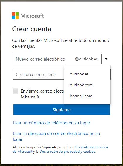 Outlook.com: crear otra de - Microsoft Community