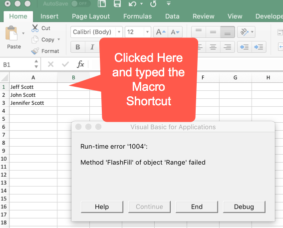 Excel 2016 For Mac Flash Fill