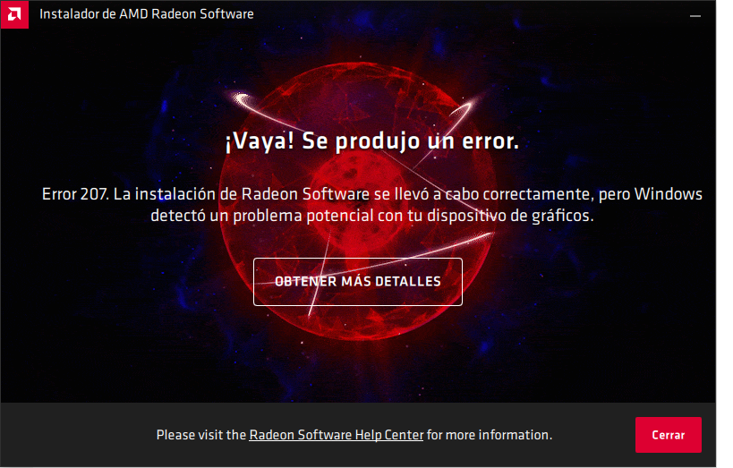 Instalador de discount amd radeon software