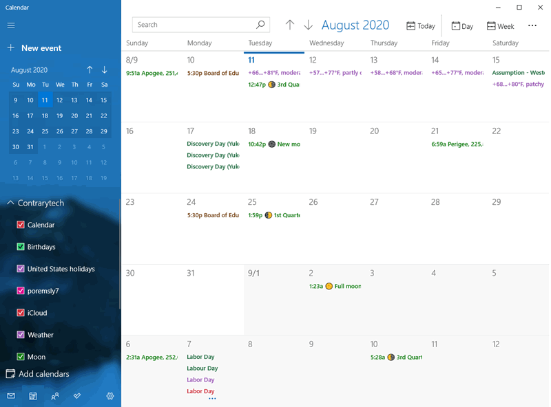 Calendar Sync With Outlook Desktop - Microsoft Community