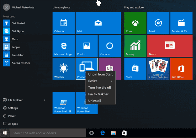 How Could I Change My Windows 10 Start Menu To Default? - Microsoft 