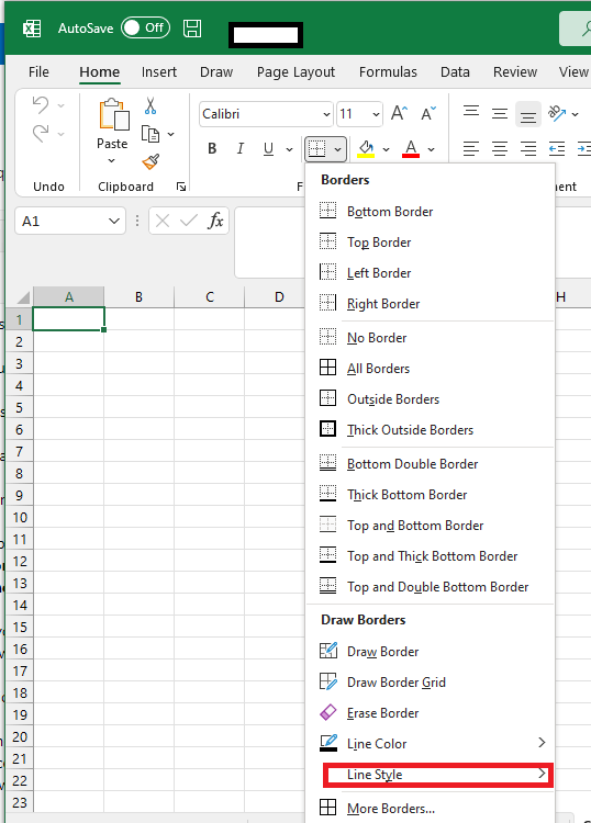 Random Thicker Boarder Lines When PDFing an Excel Spreadsheet ...