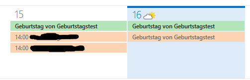 Geburtstage werden nicht mehr im Geburtstagskalender angezeigt - Microsoft Community