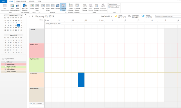 Line-up colour-categories (my calendar) - Microsoft Community