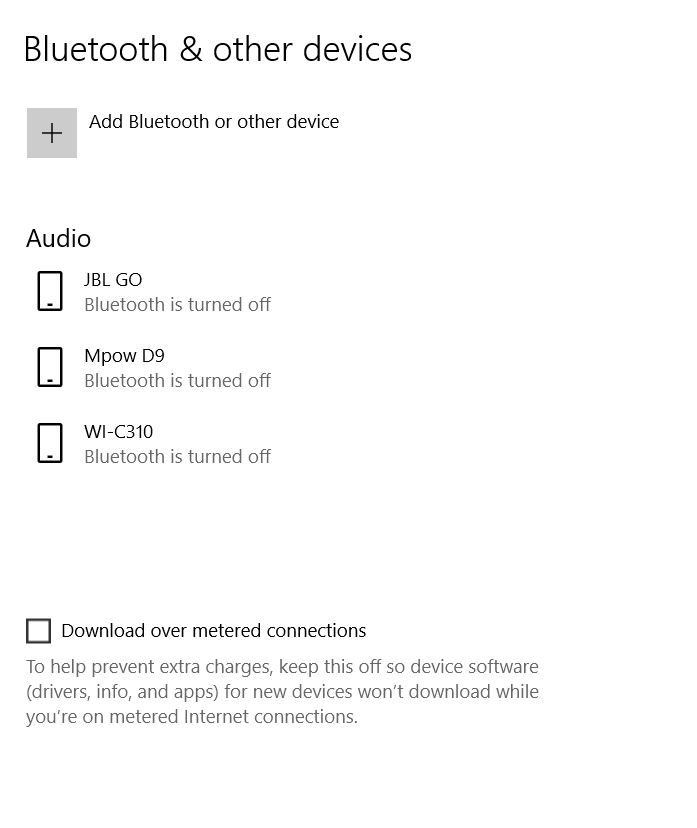 Bluetooth Icon Bluetooth On Off Setting Not Showing Microsoft Community