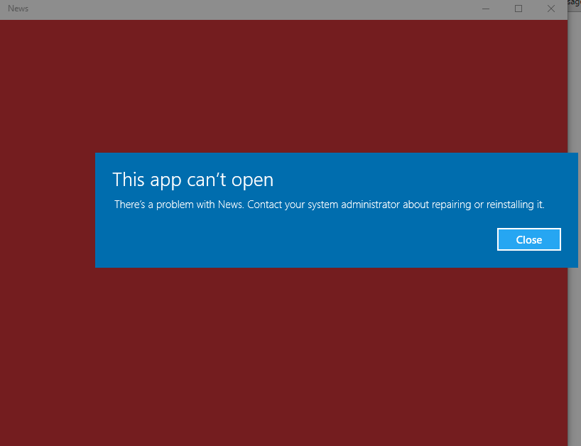 Window Store apps wont open, windows store Flashes and wont open ...
