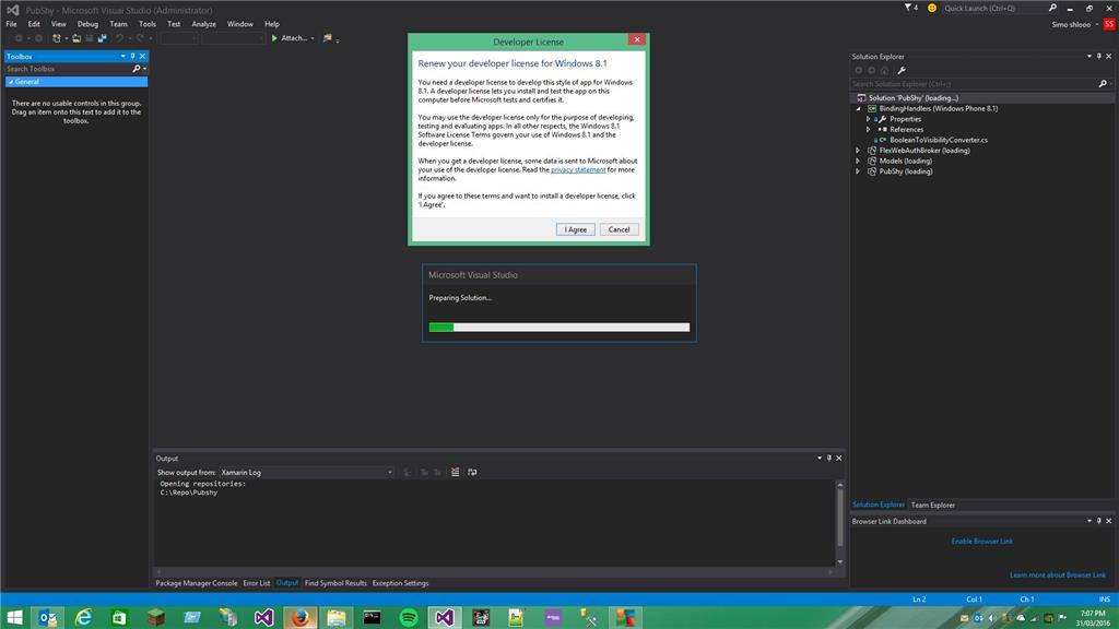 Developer licence issue, Visual Studio 2015 - windows mobile  - Microsoft  Community