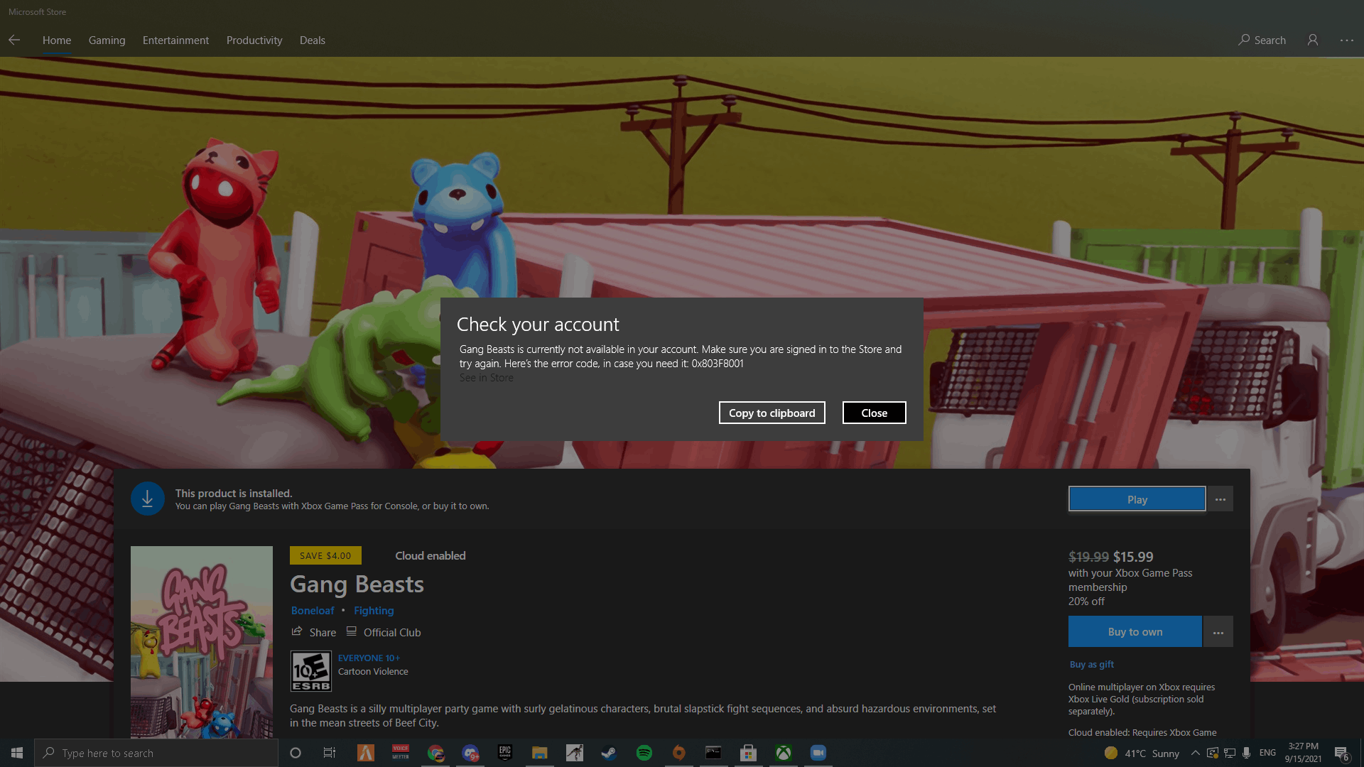 Is gang beasts on best sale game pass