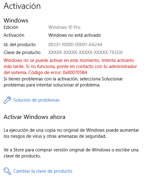 Windows 10 → Mi PC me pide activar - Microsoft Community