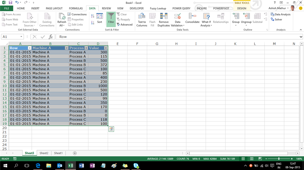 Creating Pivot Chart from percentage difference of two other Pivot ...