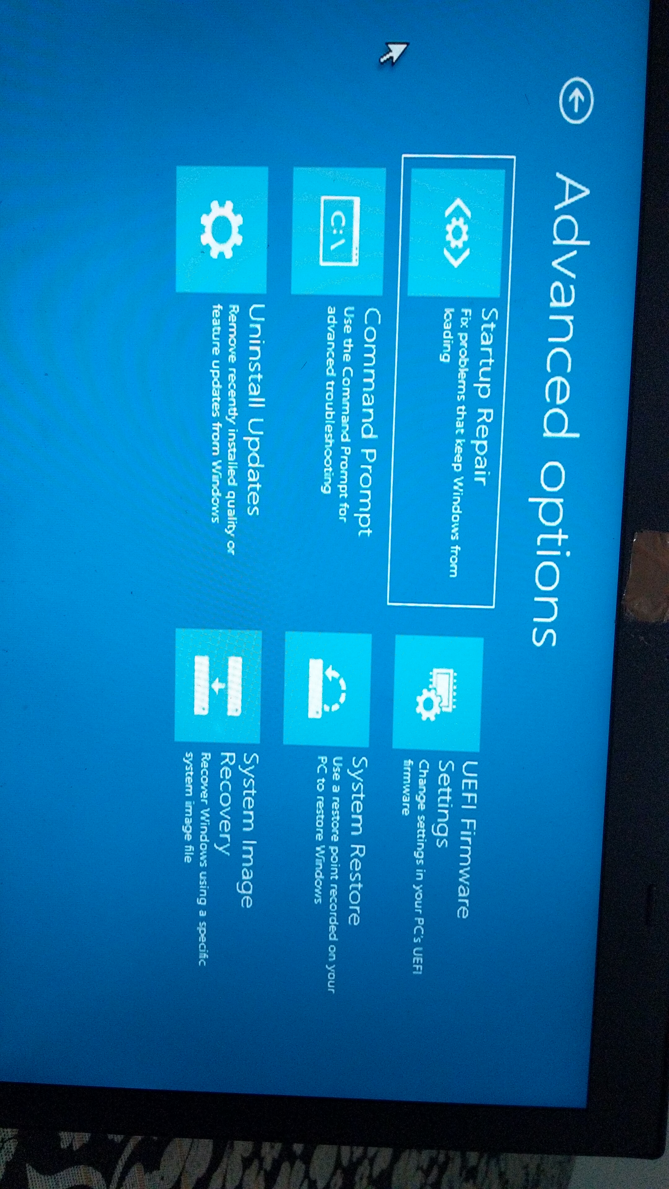Laptop not starting after a Lenovo system update - Microsoft Community