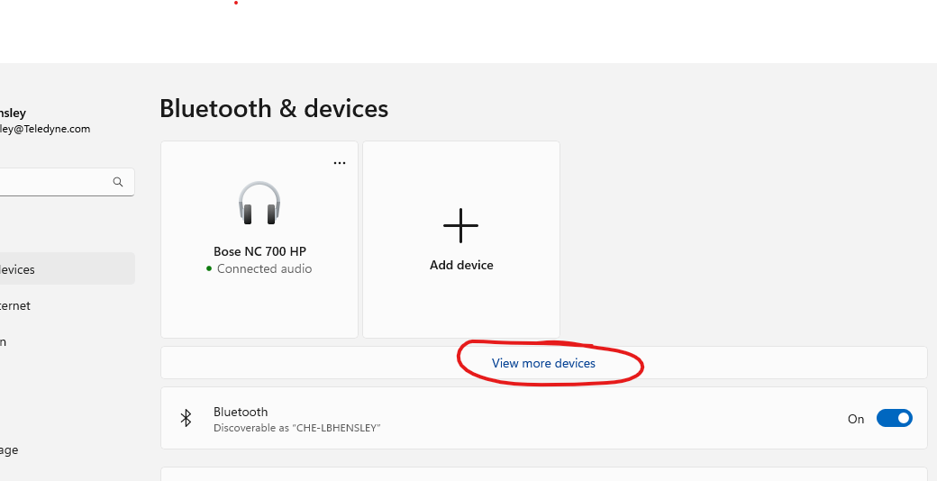 Bluetooth 2025 microsoft teams