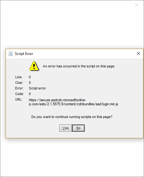 JavaScript Library Error Prohibiting Office365 Activation - Microsoft  Community