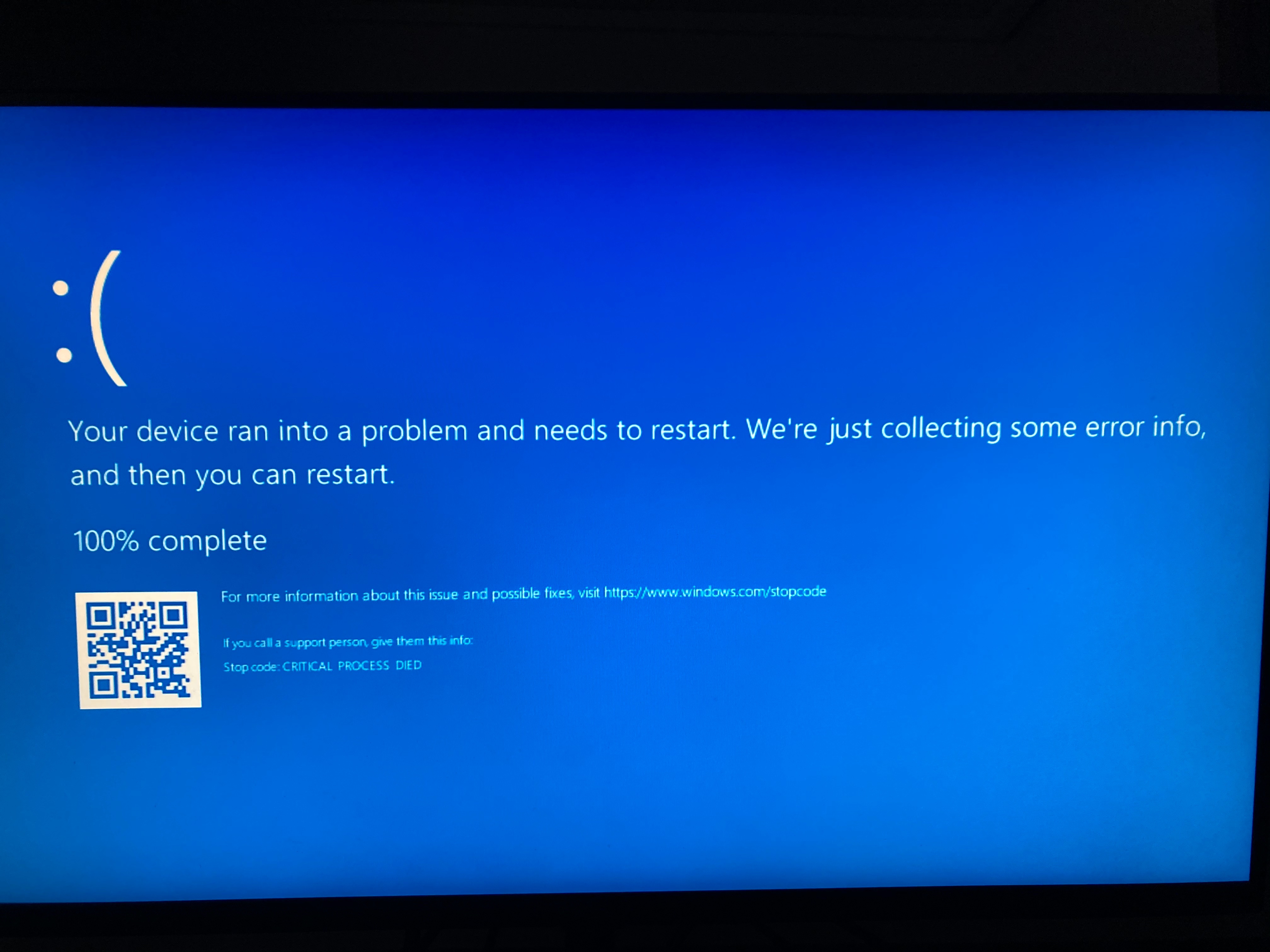 Windows 10 BSOD After System Restore - Microsoft Community