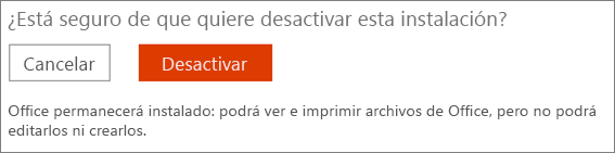 Office 365 | ¿Como desactivar una instalación? - Microsoft Community