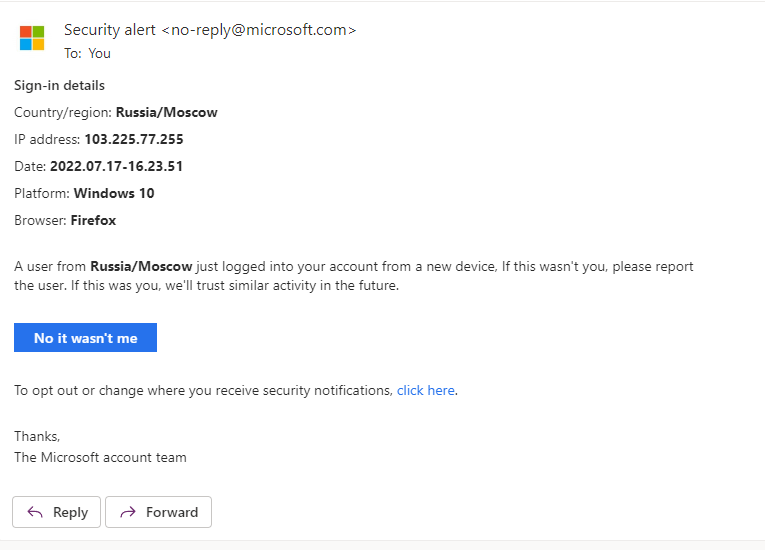 Is This Email Legitimate Or Is It A Scam? - Microsoft Community