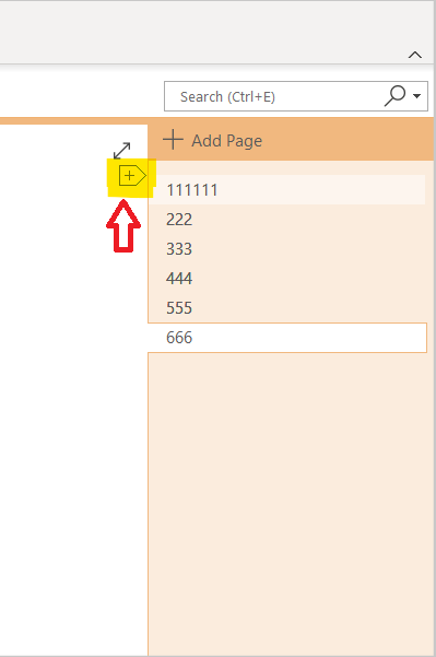 OneNote Pages list - add on top, not at the bottom - Microsoft Community