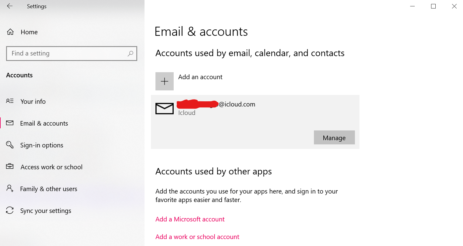 Update your Mail and Calendar apps to use this type of account - Microsoft  Support