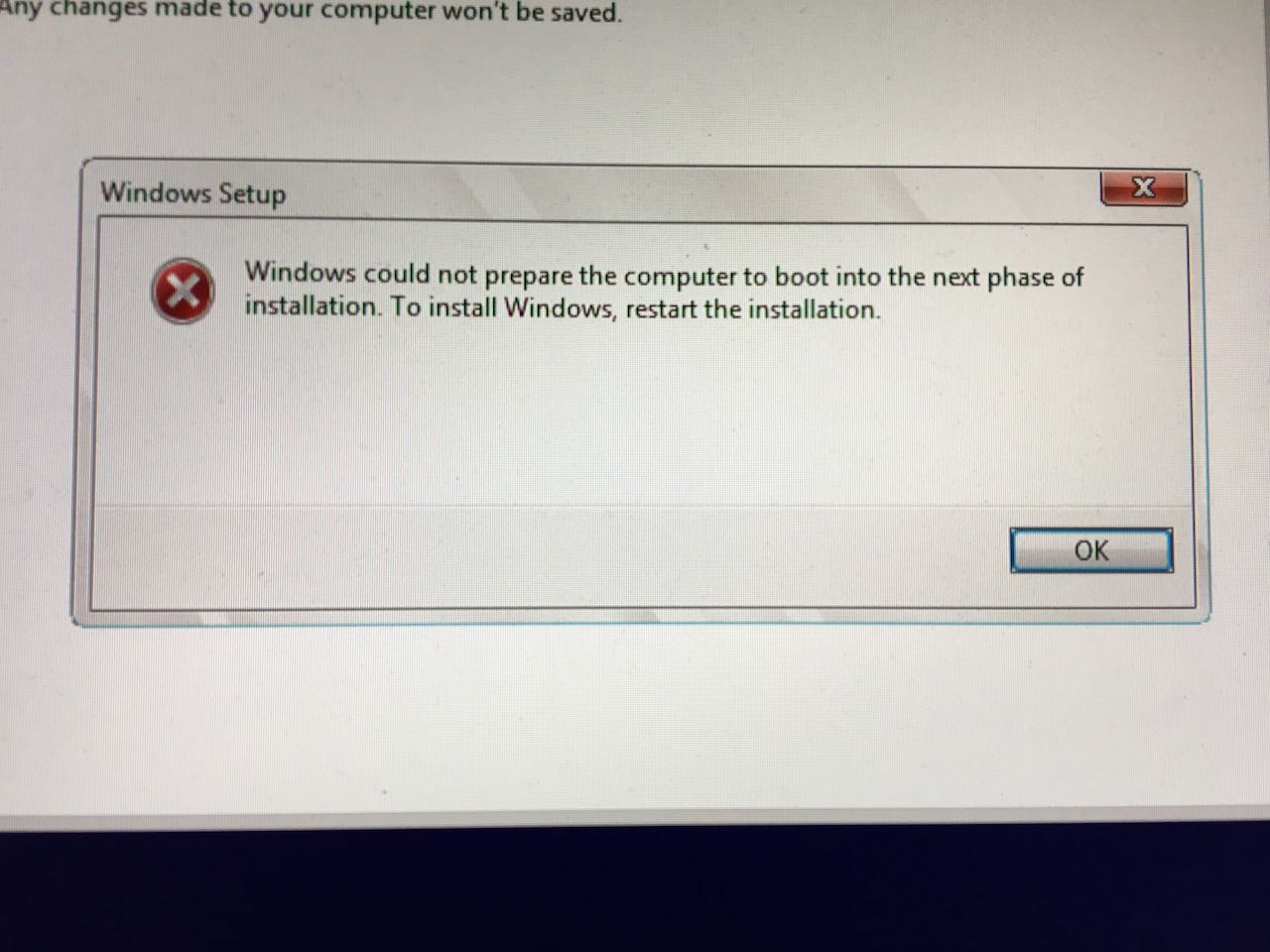 Windows detected that the efi system partition was formatted as ntfs что делать