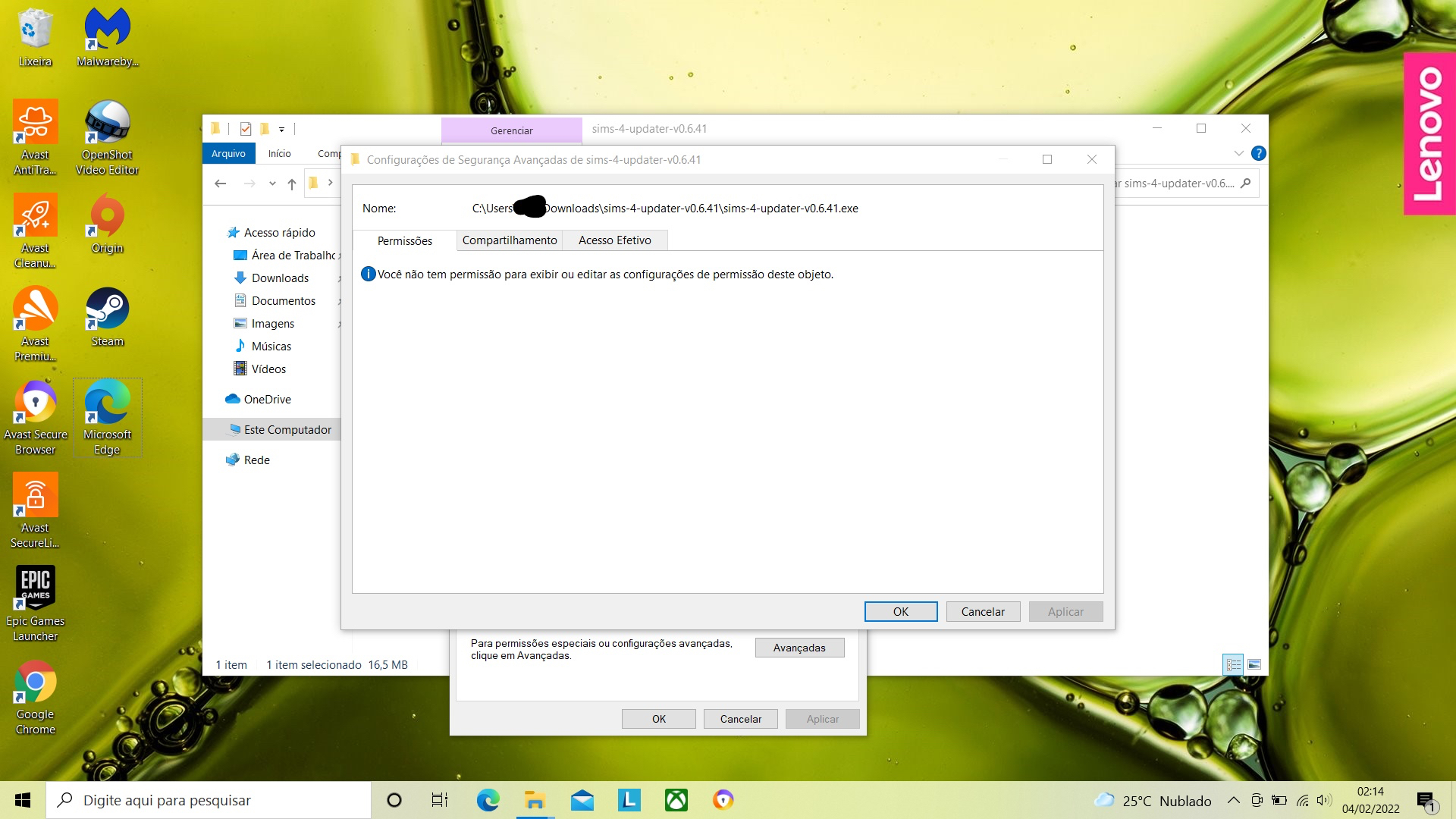 Não consigo excluir pastas mesmo sendo o administrador - Windows 10 - Clube  do Hardware