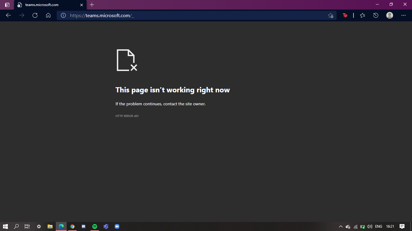 Teams Application Not Opening On Desktop, Neither On Bowser - Microsoft ...