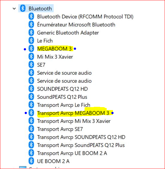 Impossible de supprimer appareils Bluetooth - Communauté Microsoft