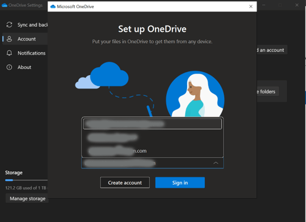 Remove old account from OneDrive - Microsoft Community