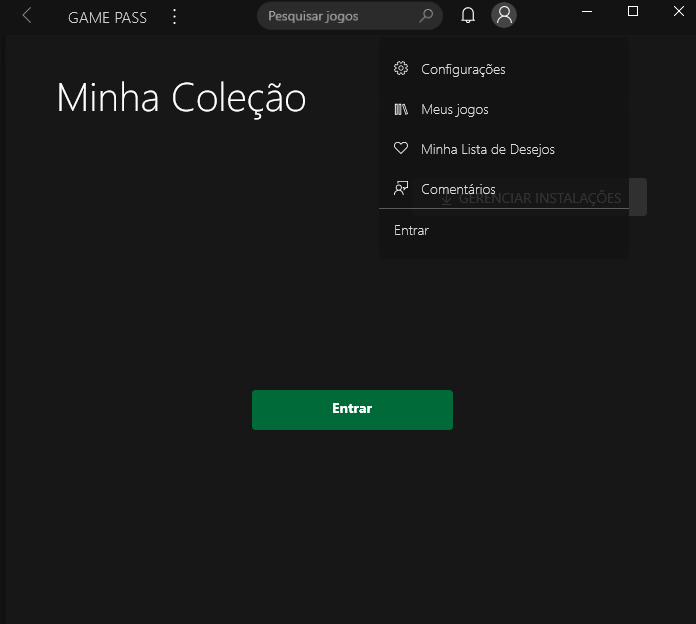 Carinha triste no Aplicativo Xbox - Microsoft Community