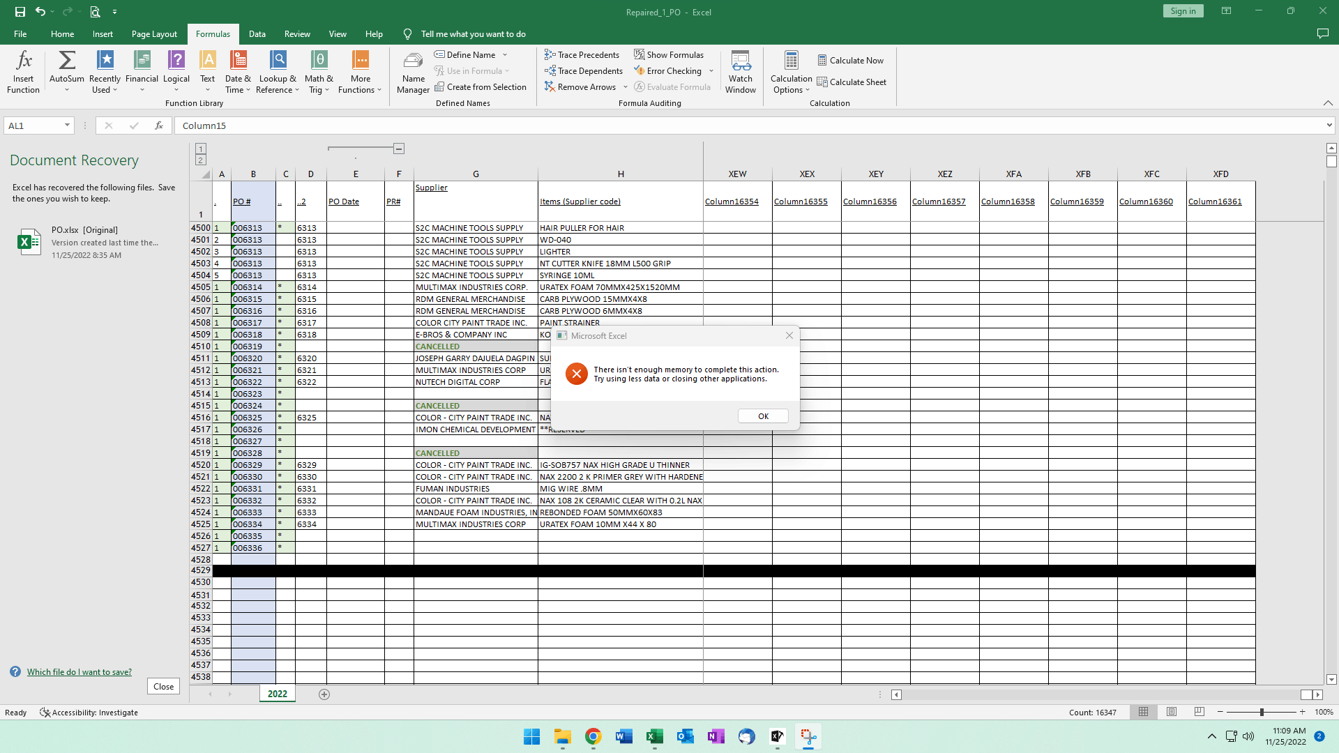 Excel Can t Insert And Delete Rows And Columns Microsoft Community