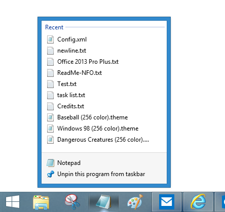 How to open notepad on windows 8